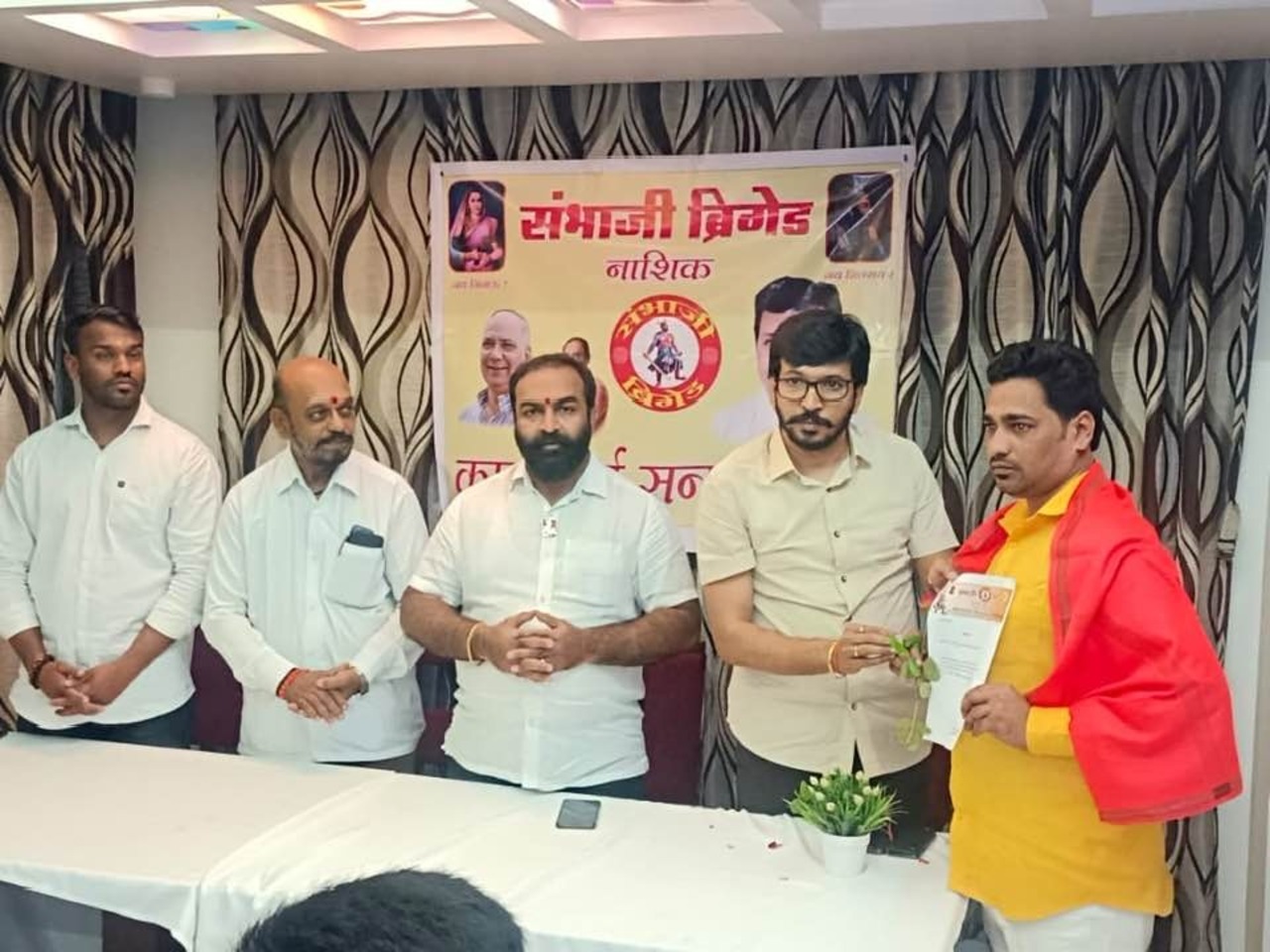 Swapnil Ingale Felicitation